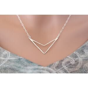 Sterling Silver Large Hammered Arrow